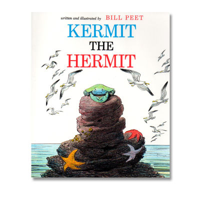 Original English Kermit the hermit capricious crab children enlightenment picture book caddick award winner bill Peet