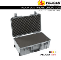 Pelican 1535 Air Case with Foam - Sliver