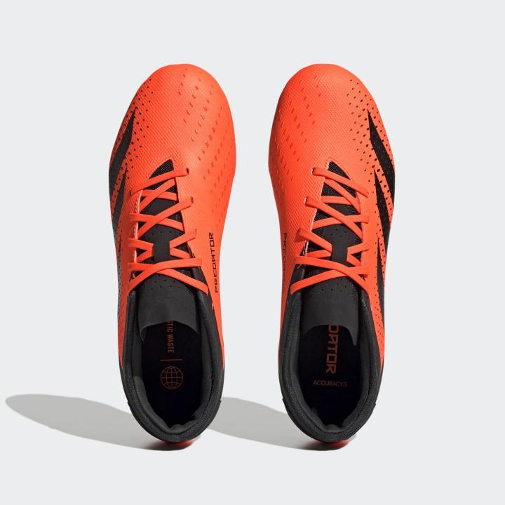 Giày Đá Bóng Adidas Firm Ground Low Predator Accuracy.3 Unisex trái cam GW4601