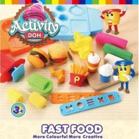 [พร้อมส่ง]แป้งโดว์ ชุดทำขนม ชุดทำอาหาร Activity Doh toy จำลอง