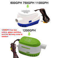 Free shipping,DC 12V24V 12001100GPH Automatic bilge pump,submersible boat water pump,electric pump for