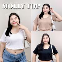 MOLLY TOP ครอปไฮโซเอวลอย