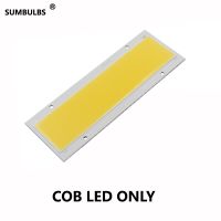 【❖】 PakDecor หรี่แสงได้140X50มิลลิเมตร20วัตต์ LED COB แถบโคมไฟ12โวลต์ DC ซูเปอร์สดใสสี่เหลี่ยมผืนผ้าหลอดไฟอบอุ่นธรรมชาติเย็นสีขาว DIY สำหรับไฟ