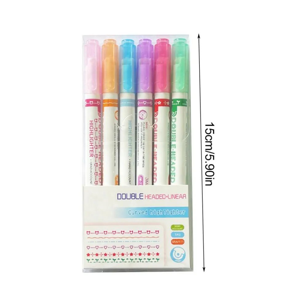 new Multi 6 Pattern Outline Pen