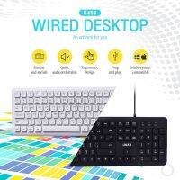 มาใหม่ จัดส่งเร็ว Oker keyboard คีย์บอร์ดมีสายหัวเสียบ USB รุ่น K459