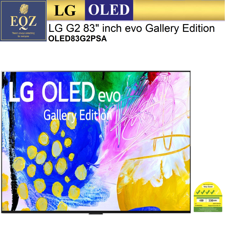 LG OLED 83G2PSA 83 INCH OLED 4K RESOLUTION SMART TV * GALLERY DESIGN