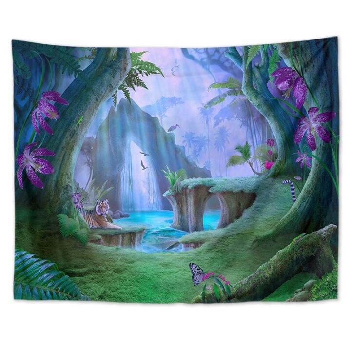 hippie-tapestry-trippy-mushroom-psychedelic-background-cloth-background-wall-decoration-cloth-tapestry-home-art-deco-mural-tapes