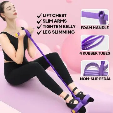Shop Warbase Pull Rope Elastic Resistance Band Exercise Body Home Fitness  Sit Up Abdominal Workout Equipment online - Jan 2024