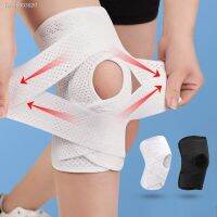 ☼ Spring-supported breathable knee pad light and thin adjustable sports running riding meniscus knee Protection joint patella band