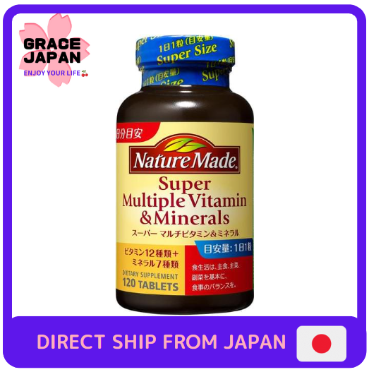 Otsuka Pharmaceutical Nature Made Super Multi Vitamins & Minerals 120