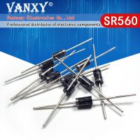 ▫✓ஐ 20PCS SR560 60V 5A SB560 DO-15 schottky diode