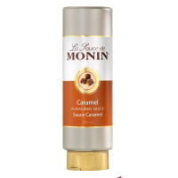 Monin Caramel Flavoured Sauce โมนิน คาราเมล เฟลเวอร์เรด ซอส (น้ำเชื่อมกลิ่นคาราเมล) 500 มล.