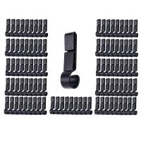 100Pcs Helmet Clips for Head Light Lamp,Hard Hat Accessories,Head Light Hook, Hard Hat Light Clips,Head Light Lamp Clips