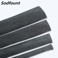 【CW】 1/5/10/50/M Insulated Braid Sleeving 2/4/6/8/10/12/15/20/25mm Tight PET Wire Cable Protection Sleeve