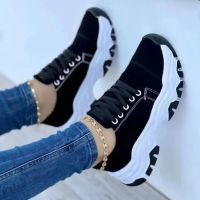 ¤✲✧  Sneakers Shoes 2023 Pattern Canvas Shoe Sport Flat Lace-Up Adult Zapatillas Mujer Chaussure