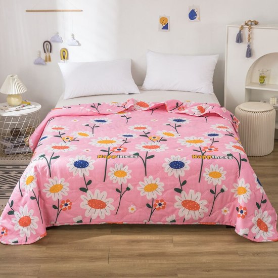 Mùa hè 2023 chăn bông tóc giả mỏng điều hòa comforter mềm mại thoáng khí - ảnh sản phẩm 44