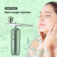 แบบพกพา Mini Airbrush ชุด Facial Water Oxygen Injector เครื่องคอมเพรสเซอร์ Skin Mouisture Multi-Function แต่งหน้าสี Art Spray