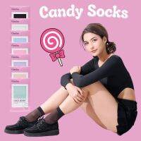 Cherilon เชอรีล่อน ถุงเท้า Candy Socks เนื้อ Sheer Support บาง สวยใส ใส่เย็น กระชับ ยืดหยุ่นดี ช่วยลดกลิ่นอับชื้น NSB-CDAH