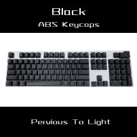 108คีย์61/87/104 /Iso/ansi OEM ฉีด ABS ยิงคู่ Keycaps แป้นพิมพ์สากลโปร่งใสที่มีสีสัน