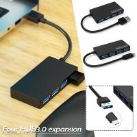 [HOT HAIXWLXKWW 589] USB Hub 3.0 Splitter 4พอร์ต2.0สำหรับ3 0 Expander Adapter