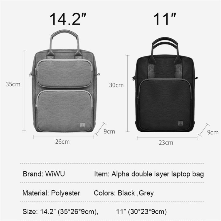 wiwu-กระเป๋าแล็ปท็อป-11-14-2-นิ้ว-กันน้ํา-กันกระแทก-ความจุขนาดใหญ่-สําหรับ-macbook-pro-14-นิ้ว-ipad-pro-11-นิ้ว-ipad-air-4-air-5-10-9-นิ้ว