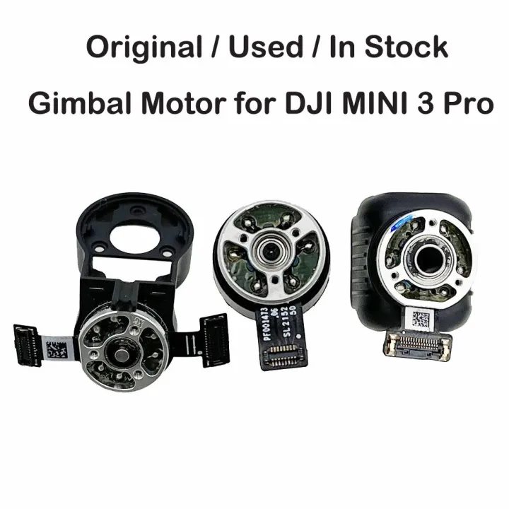Used Genuine Gimbal Motor For DJI Mini 3 Pro Gimbal Camera Yaw Arm With