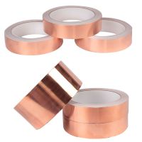 Single Side Conductive Copper Foil Tape Strip Adhesive EMI Shielding Heat Resist Snail Tape 10 meters DIY Copper Tape