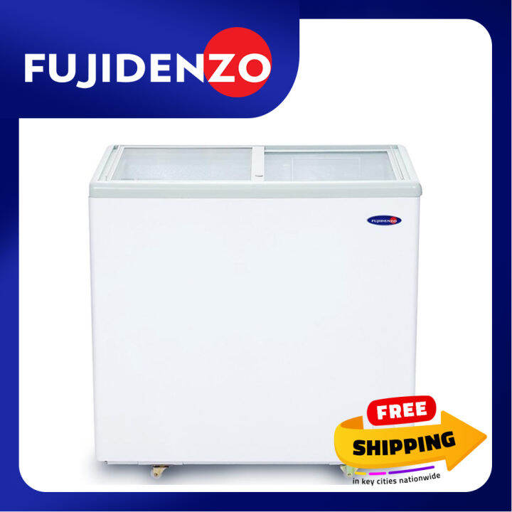 Fujidenzo FD07 ADF2 7 cu.ft. Glass Top Chest Freezer (White) Lazada PH