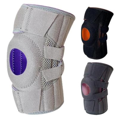 Knee Brace for Meniscus Tear Breathable Patella Knee Support with Spring Protective Knee Brace Compression Sleeve for Sports Powerlifting Running Cycling Dance way