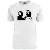 Mens Cheech And Chong Silhouette T Stoner Spliff