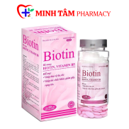 Viên uống mọc tóc BIOTIN Rostex 60 Viên giảm rụng tóc, giúp tóc chắc khỏe