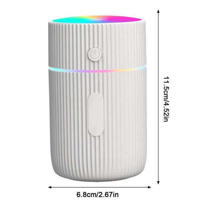 hot-car-mist-diffuser-usb-ชาร์จใหม่ได้รถ-diffuser-humidifier-แบบพกพา-diffuser-สำหรับน้ำมันหอมระเหย220ml-mist-humidifiers