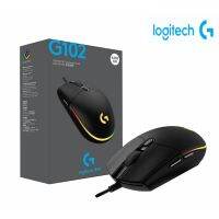 :{”》: Logitech (G) G102เมาส์ RGB เมาส์สำหรับเล่นเกมส์น้ำหนักเบาดีไซน์เมาส์สรีรศาสตร์200-8000DPI รุ่นที่สอง Mouse Komputer