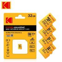 [HOT TALQQQWWEGE 583]KODAK Micro SD การ์ดความจำ256GB 95เมกะไบต์/วินาทีใหม่ U3 Class10 UHS-I 32GB 64GB 128GB บัตร TF 4K HD สำหรับ USB อะแดปเตอร์เครื่องอ่านการ์ด Microsd