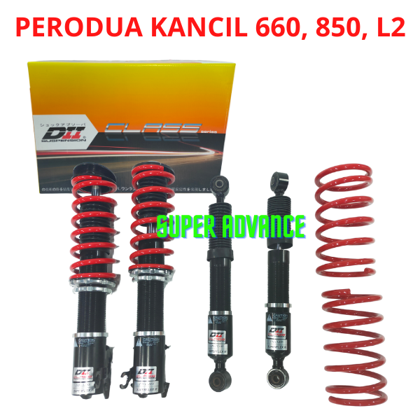 🔥READY STOCK 🔥PERODUA KANCIL (SERVICEABLE) ADJUSTABLE ABSORBER DII HIGH