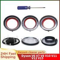 ฝาสำหรับ Dyson V7 V8 V11 V10 V12 V15เครื่องดูดฝุ่นด้านบนปิดผนึกคงที่ของถังเก็บฝุ่นอะไหล่ตัวดักจับฝุ่นชิ้นส่วน