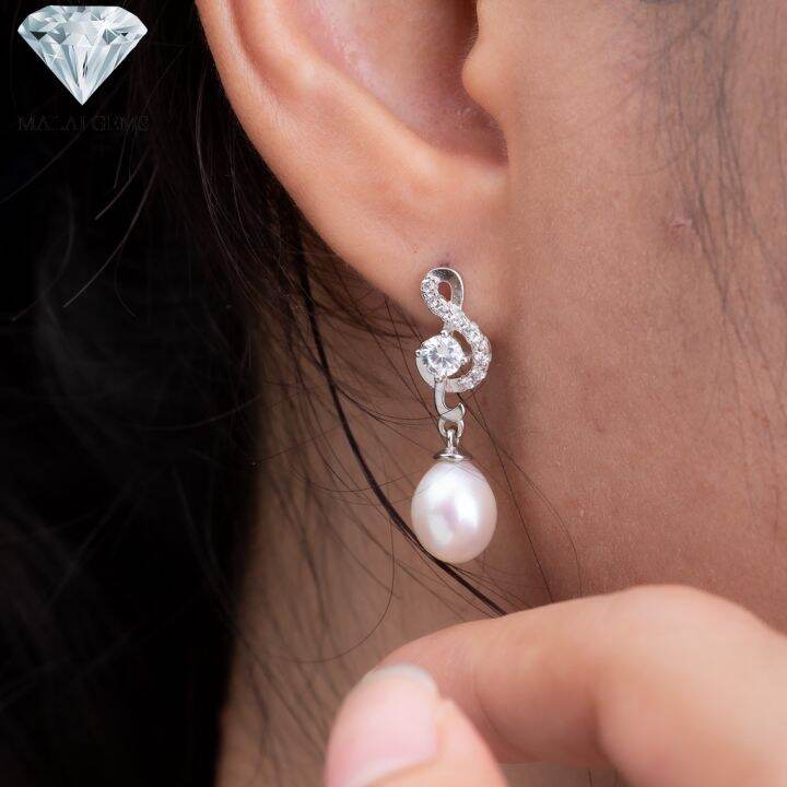 malai-gems-ต่างหูมุก-เงินแท้-silver-925-เพชรสวิส-cz-เคลือบทองคำขาว-รุ่น155-e1608-แถมกล่อง-ต่างหูเพชร-ต่างหูเงินแท้