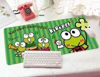 KERO G  แผ่นรอง คีย์บอร์ด รองคีย์บอร์ด keyboard ลาย KERO  GREEN สีสวย นุ่มมือ ขนาด 30 x 70 cm แผ่นหนานุ่ม มียางกันลื่นด้านใต้ งานสวยงาม สีสดงานดี BY NOEYNEST