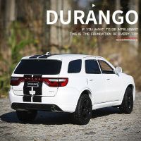 1:32 Dodge Durango SUV Alloy Car Model Diecast Metal Toy Vehicles Car Model High Simulation Sound Light Collection Kids Toy Gift