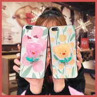 Cartoon Silicone Phone Case For OPPO A71 2018 Anti-dust Kickstand Anti-knock Durable TPU Soft Case Dirt-resistant Cute