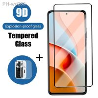 2IN1 Full Cover Lens Tempered Glass for Xiaomi Redmi Note 11 10 9 8 7 Pro Max 10S Screen Protector for Redmi 9 9T 10 9A Glass