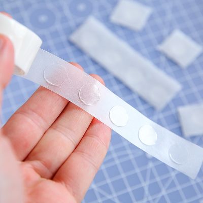 100pcs/Roll Transparent Dots Glue Removable Double Sided Tape Adhesive for Paste Scrapbook Journal Photo Memo Pad Household