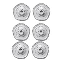 【lz】☃  Mop Pano para Xiaomi Dreame Bot W10 Robô Varrendo Acessórios Aspirador Peças de Reposição 6 Pcs