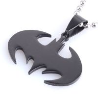 Black 316L Stainless Steel pendant necklaces bead chain for men women wholesale Fashion Chain Necklaces