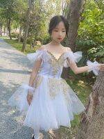 [Childrens clothing] กระโปรงชุดบัลเล่ต์ Tutu ที่เสื้อผ้ากุลสตรีชุดยาวสำหรับเด็กผู้หญิงชุดเชียร์ลีดเดอร์ท้องขาวเด็กผู้หญิงเด็กน้อยชุดเต้นรำปาร์ตี้นักบัลเล่ต์ผู้ใหญ่