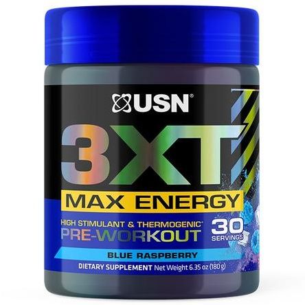 usn-3xt-max-energy-pre-workout-30servings-พรีเวิร์คเอาท์-เพิ่มพละกำลัง-เพิ่มกล้าม-ออกกำลังกาย