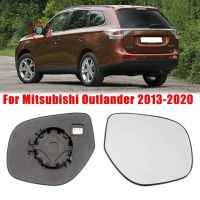 เลนส์กระจกลดฝ้าได้กระจกมองข้างมองหลังสำหรับรถยนต์สำหรับ MITSUBISHI OUTLANDER 2013-2020 ASX 2013-2019