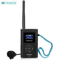 RETEKESS FT11 0.3W เครื่องส่งสัญญาณ FM แบบพกพา,Mini วิทยุสเตอริโอ Station,สนับสนุน TF Card และอินพุต AUX,2000MAh FM เครื่องส่งสัญญาณกระจายเสียงสำหรับ Drive-In Church School คู่มือนำเที่ยวบ้านกลางแจ้ง