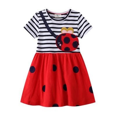 【CC】 Jumping Meters New Arrival Dresses Cotton Children  39;s Birthday Toddler Costume Hot Selling Frocks