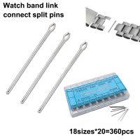 360 Watch Band Link Pins Watch Strap Links Beads Split Pin Connect Bar Hairpin Pin 13- 19 20 21 22 23mmWatchmaker Repair Tool Accessories